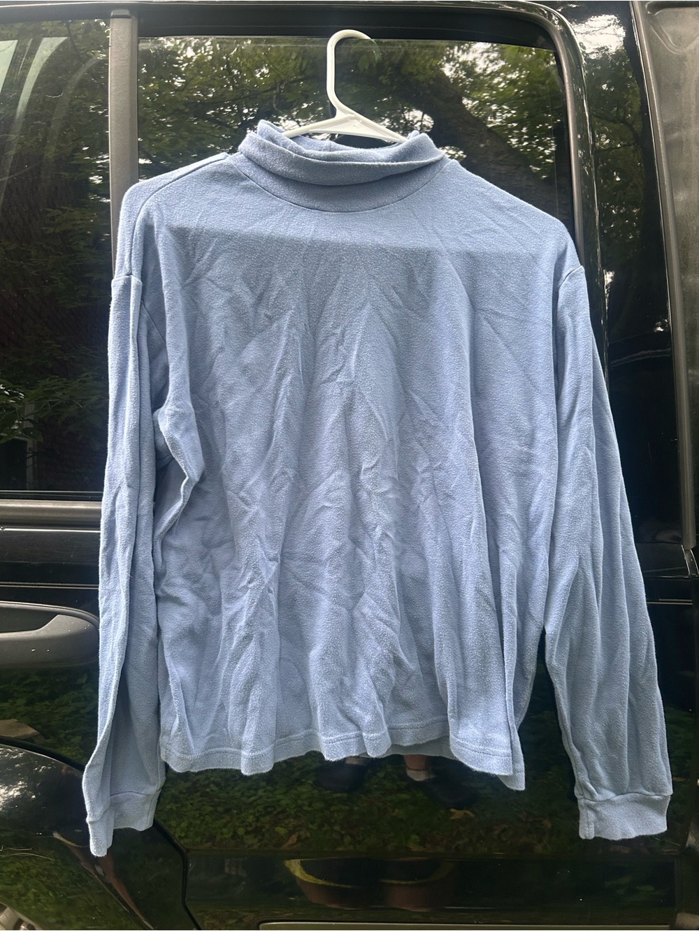 Woolrich Pale Blue Turtleneck Sweater